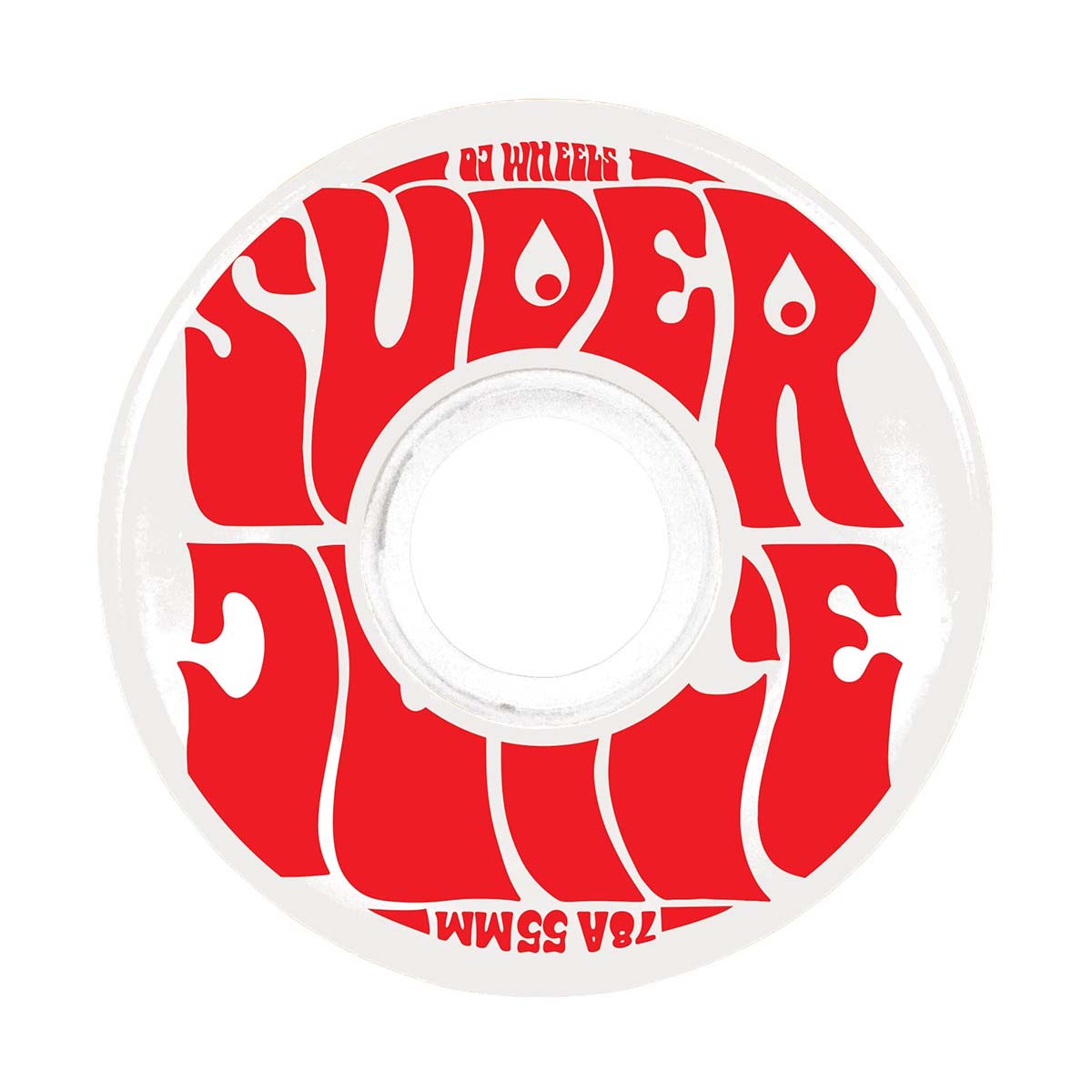 55mm Mini Super Juice White 78a OJ Wheels (55MM) -