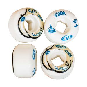45mm Lil Dough Butts Mini Chubbies White 99a OJ Wheels (45MM)