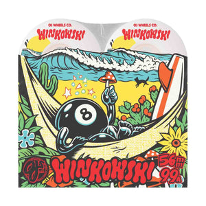 56mm Erick Winkowski Mushroom Elite White Mini Combo 99a OJ Wheels (56 MM)