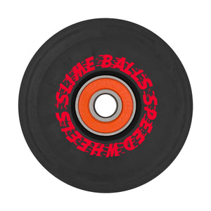 SB Flame Light Ups OG Slime Black 78a Slime Balls Wheels (66MM)
