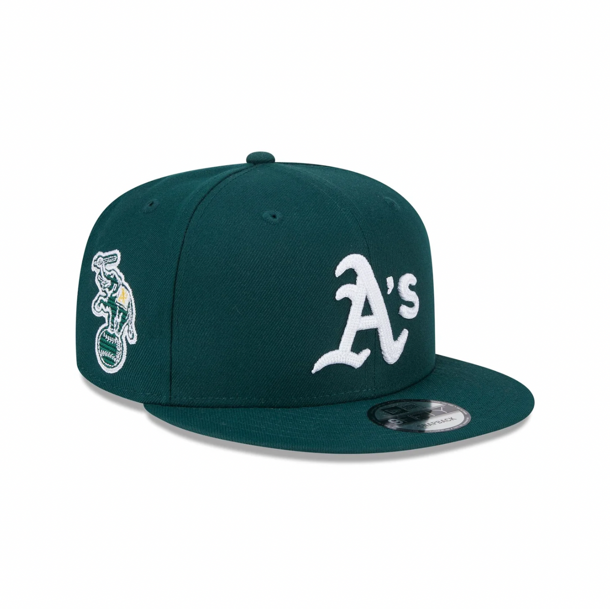 Alpha Industries Green 9FIFTY 'Oakland Athletics' Snapback Hat -