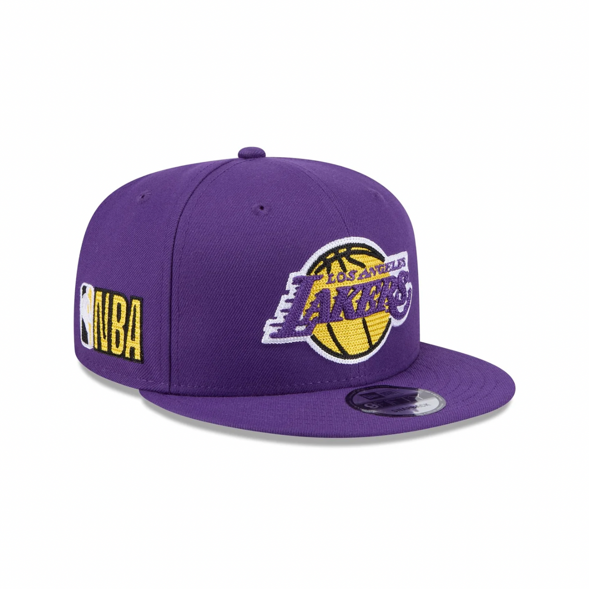 Alpha Industries Purple 9FIFTY 'Los Angeles Lakers' Snapback Hat -