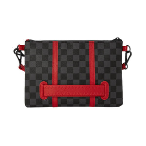Sprayground Monaco Shark Club Crossover Clutch w/ Shoulder Strap