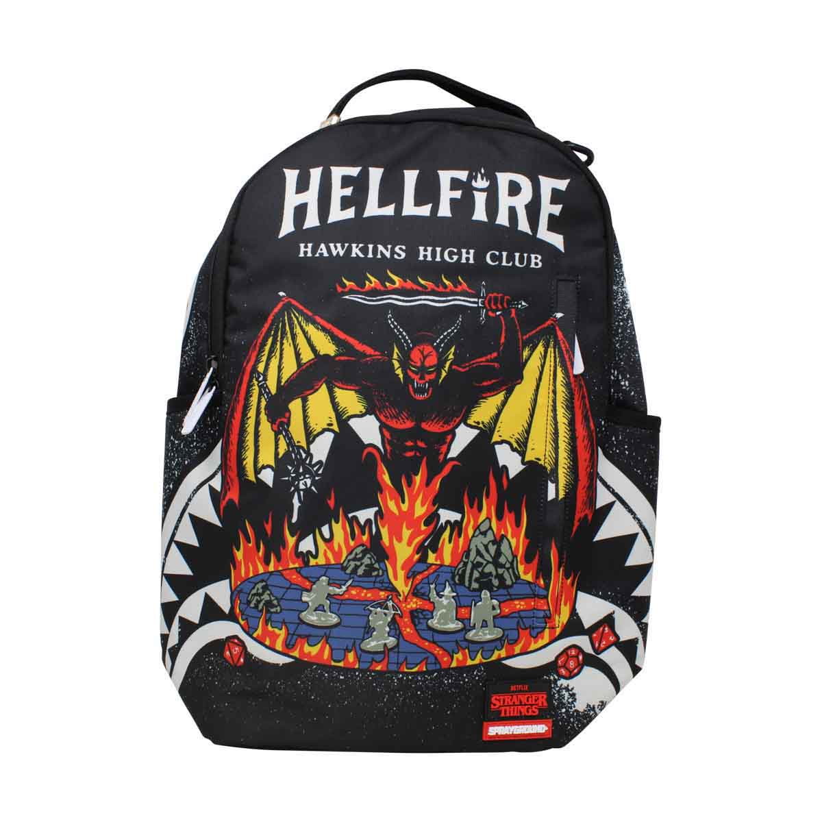 Sprayground Stranger Things Hellfire Club Backpack -