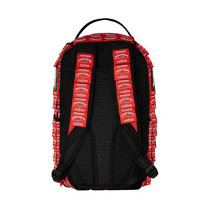 Sprayground Made of Woven Labels Shark Backpack