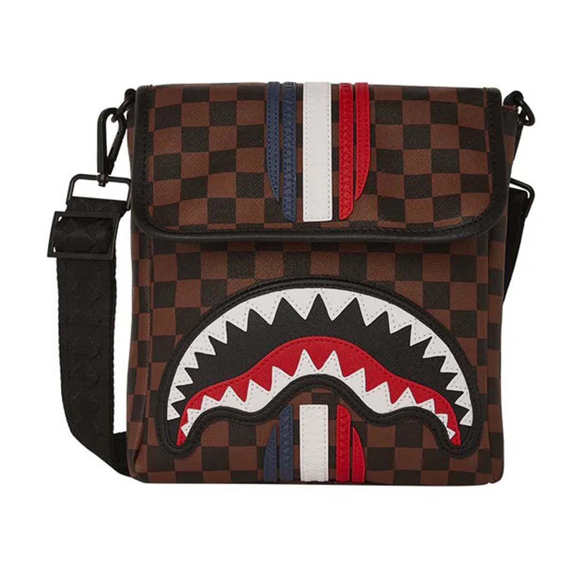 Sprayground Sharks in Paris Messeger Sling Bag -