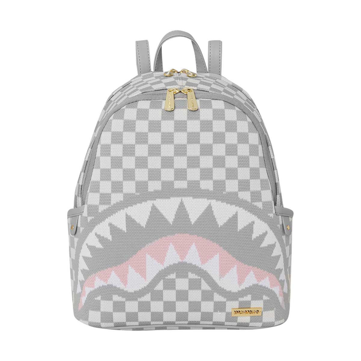 SPRAYGROUND Knit Sharks in Paris Cream Savage Backpack -
