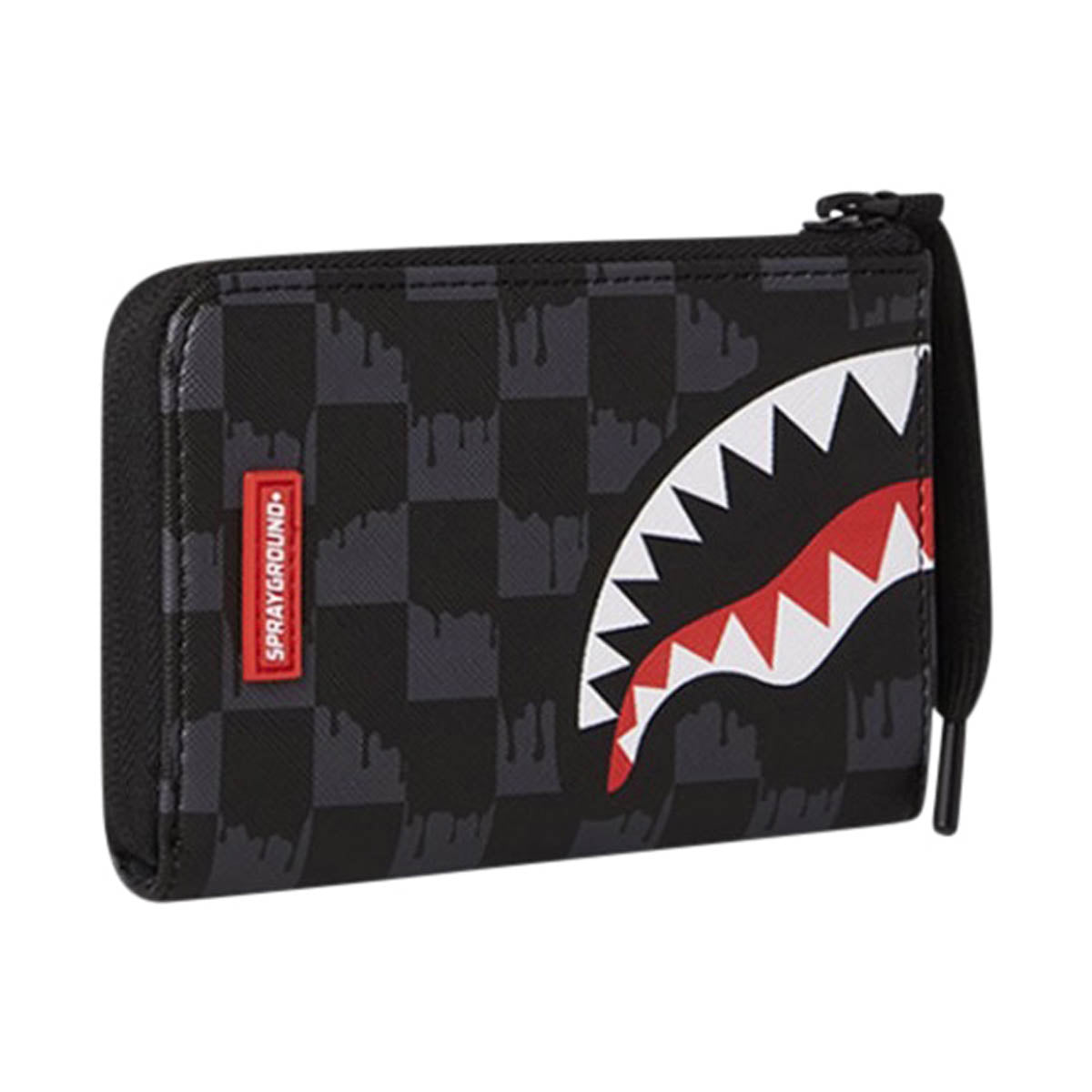 Sprayground Drip Check Shark Wallet -