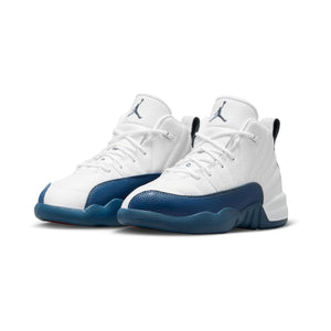 Jordan 12 Retro 'French Blue' Little Kids' Shoes