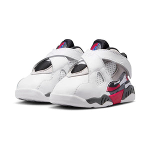 Jordan 8 Retro 'White and True Red' Baby/Toddler Shoes