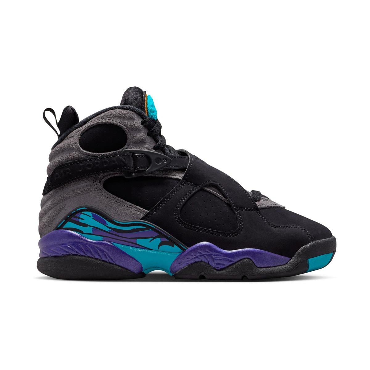 Air Jordan 8 Retro 'Aqua' Big Kids' Shoes -