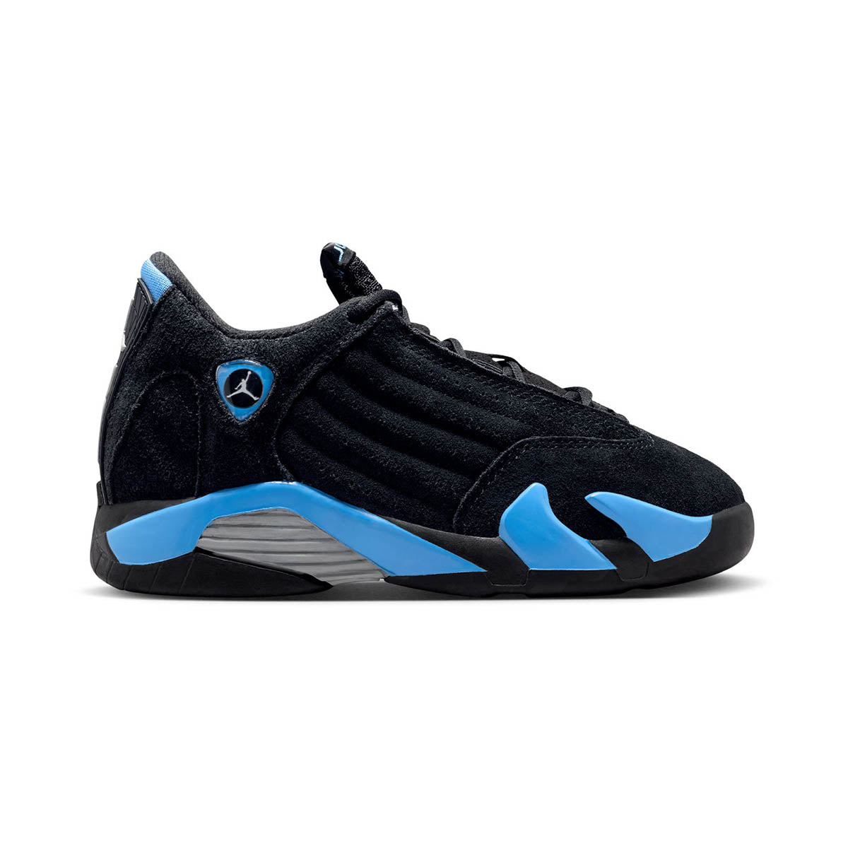 Jordan 14 Retro 'Black University Blue' Little Kids' Shoes -