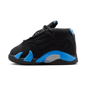 Jordan 14 Retro 'Black University Blue' Baby/Toddler Shoes