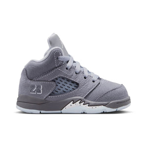 Jordan 5 Retro 'Wolf Grey' Baby/Toddler Shoes