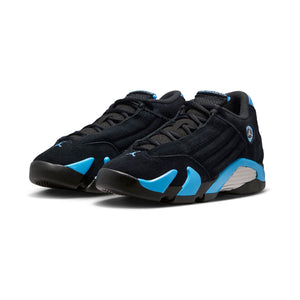 Air Jordan 14 'Black University Blue' Retro Big Kids' Shoes