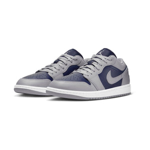 Air Jordan 1 Low 'Tech Grey University Navy' Men's Shoes