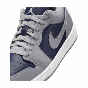 Air Jordan 1 Low 'Tech Grey University Navy' Men's Shoes