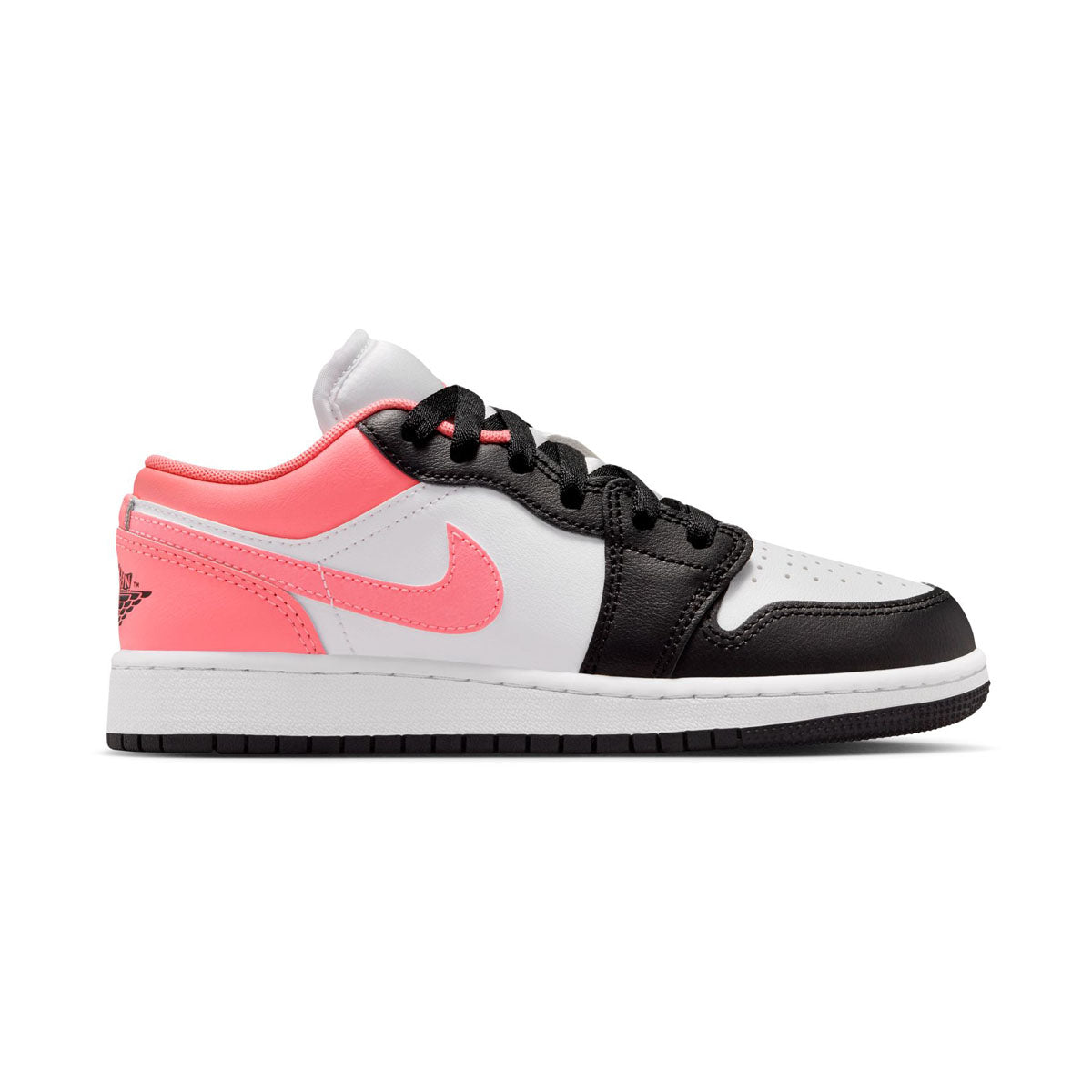 Air Jordan 1 'Black Pink Gaze' Low Big Kids' Shoes - Kids Jordans Shoes