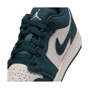 Air Jordan 1 Low 'Midnight Spruce' Big Kids' Shoes