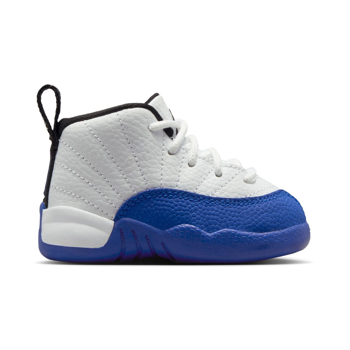Jordan 12 Retro 'White & Game Royal' Baby/Toddler Shoe -