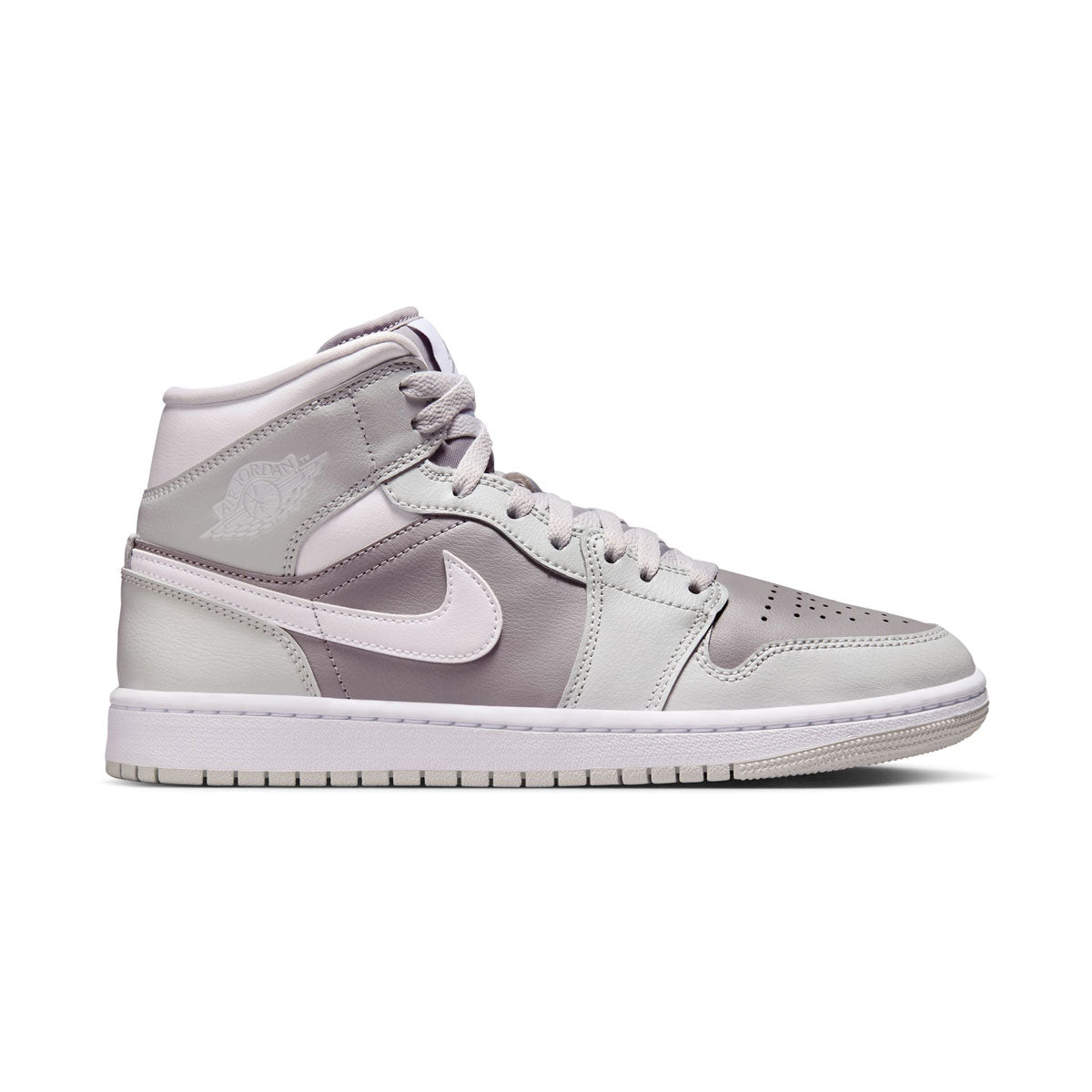 Air Jordan 1 Mid 'Photon Dust Atmosphere Gray' Women's Shoes -