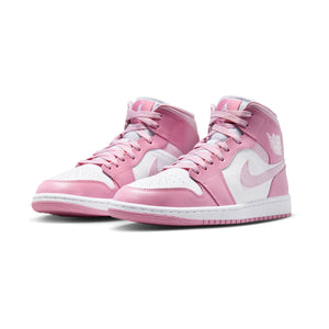 Air Jordan 1 Mid 'Elemental Pink Iced Carmine' Women's Shoes