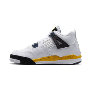 Jordan 4 Retro 'Rare Air Tour Yellow' Little Kids' Shoes