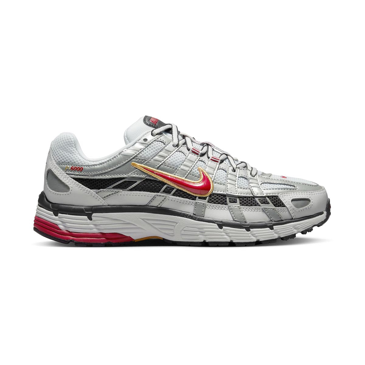 Nike P-6000 'White Gold Red' Women's Shoes -