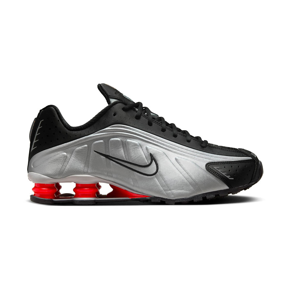 Nike Shox R4 'Black Metallic Silver' Shoes -