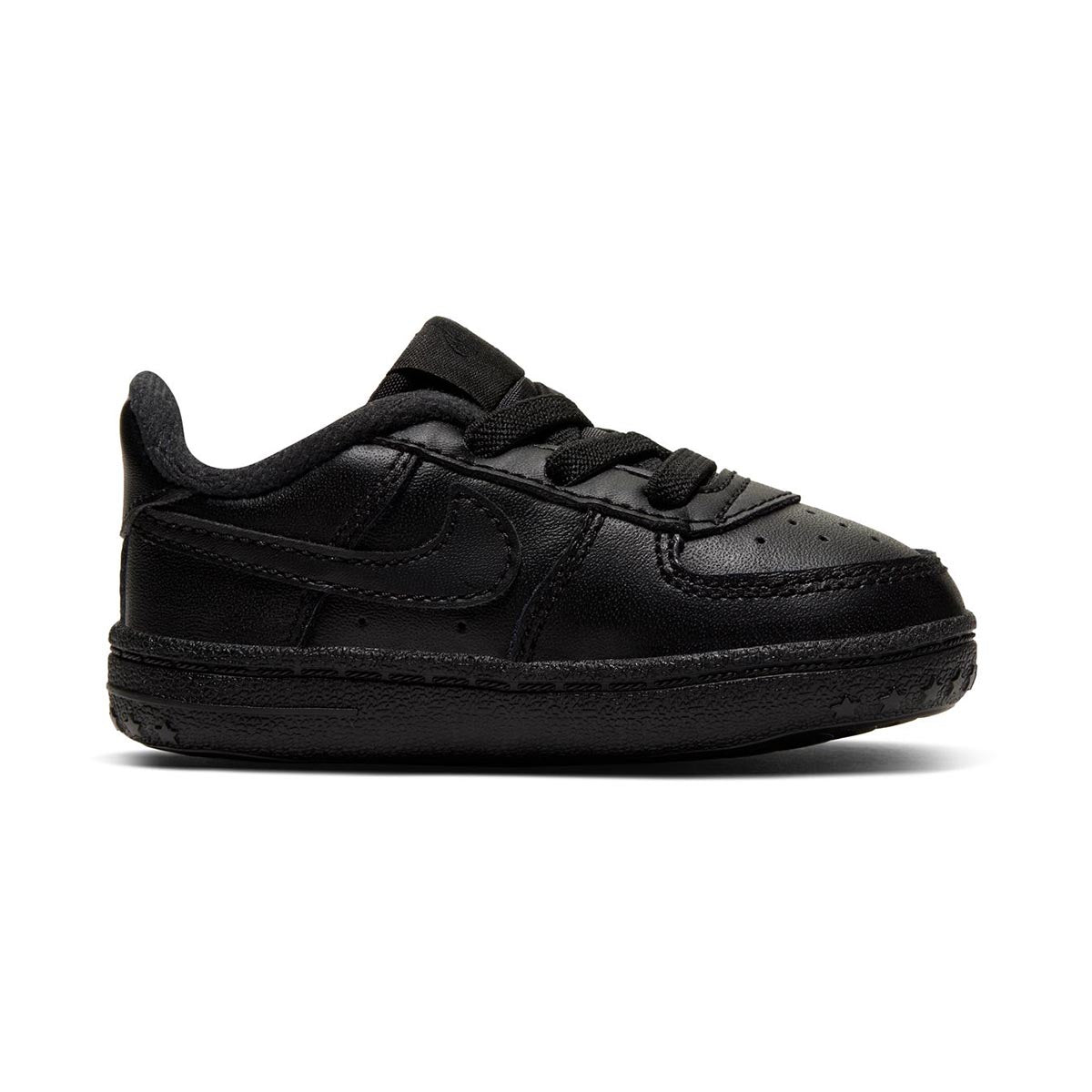 Nike Force 1 'Triple Black' Crib Baby Bootie - Nike Air Force One Shoes