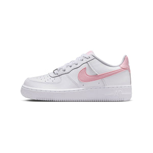 Nike Air Force 1 'White Medium Soft Pink' Big Kids' Shoes