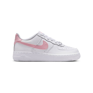 Nike Air Force 1 'White Medium Soft Pink' Big Kids' Shoes