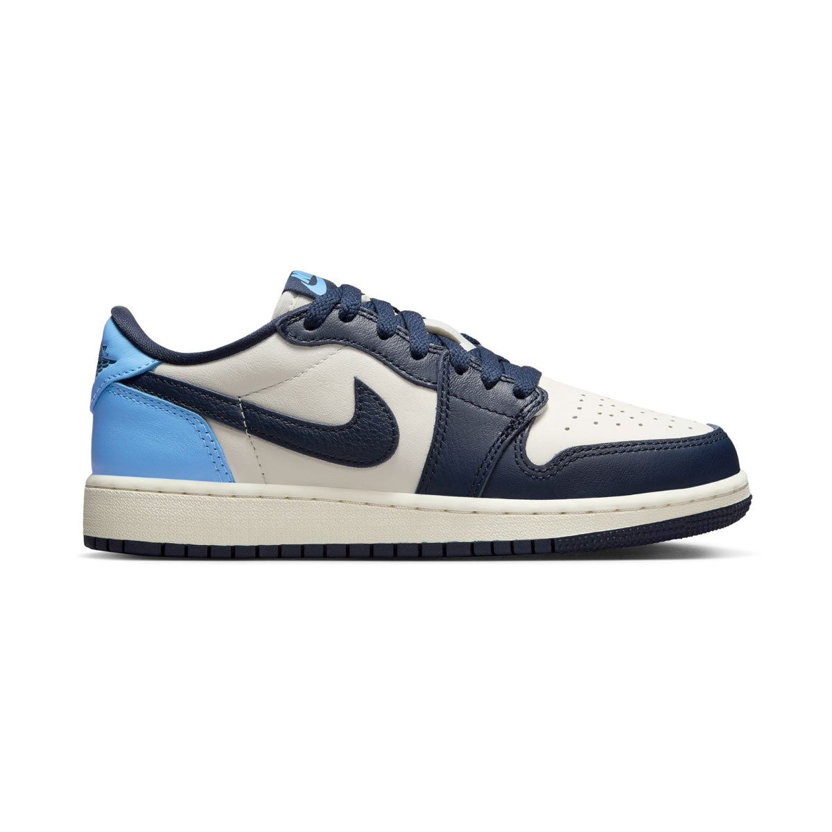 Air Jordan 1 Low OG 'Obsidian' Big Kids' Shoes -