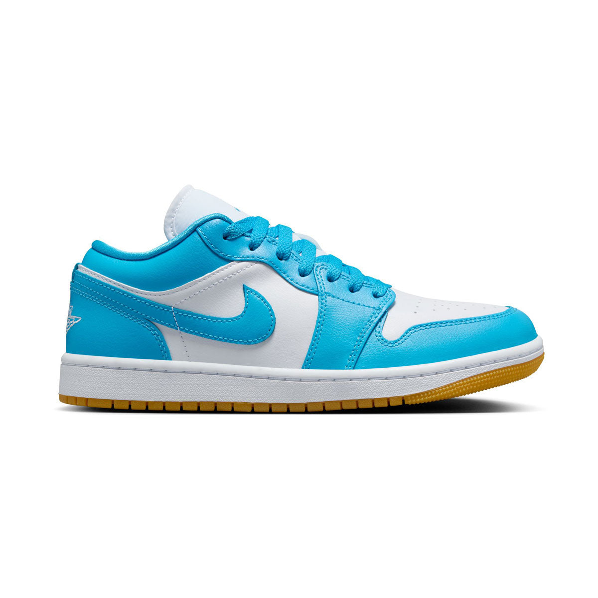 Air Jordan 1 Low 'White Gum Light Brown Dark Powder Blue' Women's Shoes -