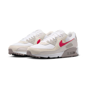 Nike Air Max 90 'Summit White University Red' Men's Shoes