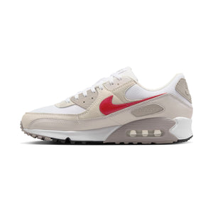 Nike Air Max 90 'Summit White University Red' Men's Shoes
