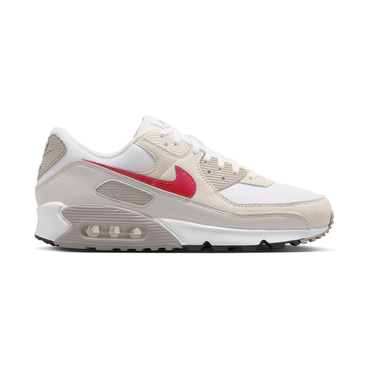 Nike Air Max 90 'Summit White University Red' Men's Shoes -