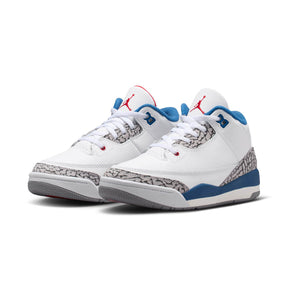 Jordan 3 Retro 'True Blue' Little Kids' Shoes