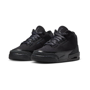 Air Jordan 3 Retro 'Black Cat' Big Kids' Shoes
