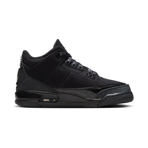 Air Jordan 3 Retro 'Black Cat' Big Kids' Shoes