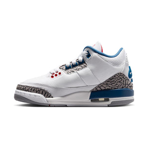 Air Jordan 3 Retro 'True Blue' Big Kids' Shoes