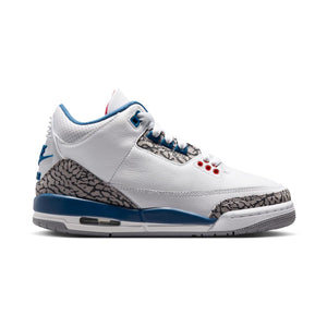 Air Jordan 3 Retro 'True Blue' Big Kids' Shoes