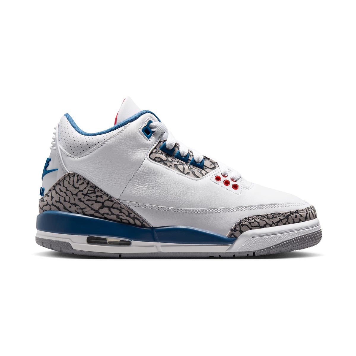 Air Jordan 3 Retro 'True Blue' Big Kids' Shoes - Big Kids Shoes (3.5Y - 7Y): Shoes for Teens