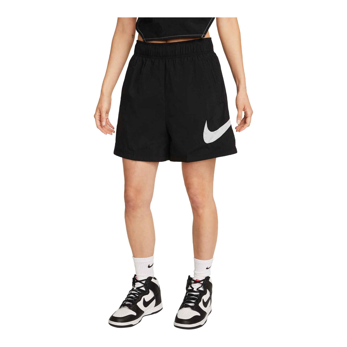Nike Sportswear Essential Women's High-Rise Woven Shorts - Nike Outfits for Women