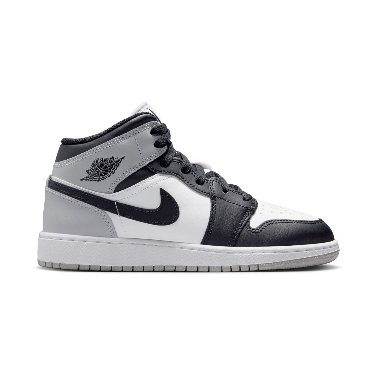 Air Jordan 1 Mid 'Barons' Big Kids' Shoes - Jordan 1 Retro Mid