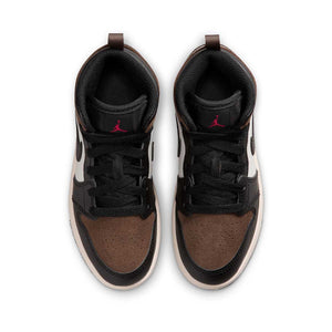 Jordan 1 Mid 'Black Palomino' Little Kids' Shoes