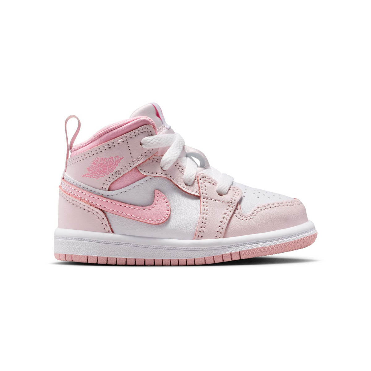 Jordan 1 Mid 'Pearl Pink White' Baby/Toddler Shoes - Kids Casual: Kids Shoes
