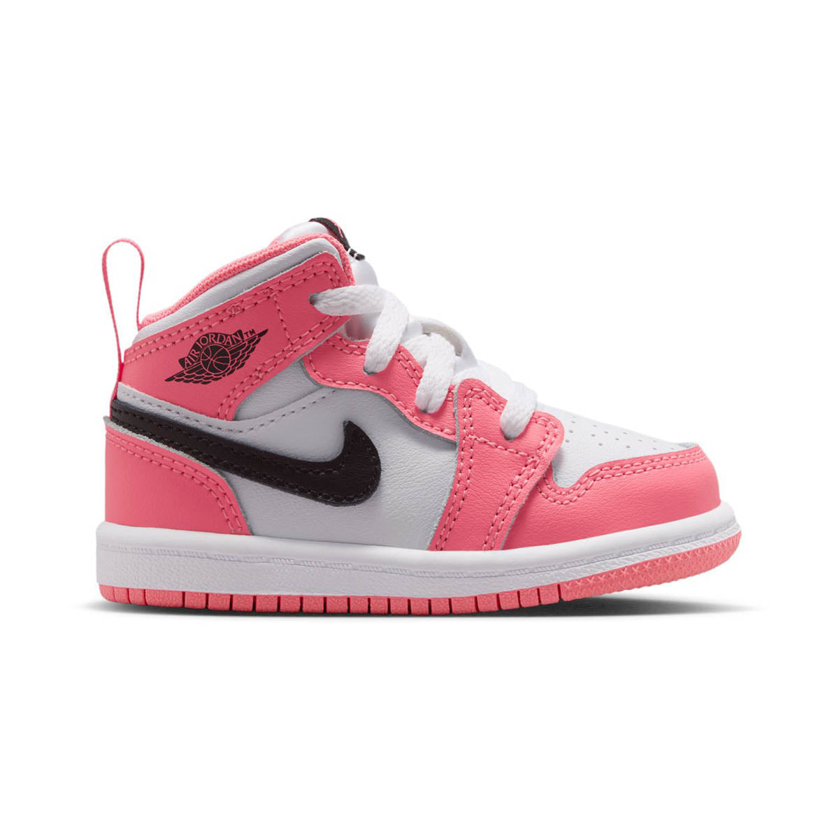 Jordan 1 Mid 'Pink Gaze' Baby/Toddler Shoes - Kids Jordans Shoes