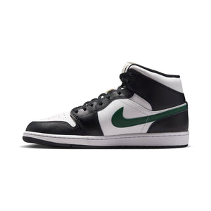 Air Jordan 1 Mid 'Black Gorge Green' Men's Shoes