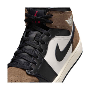 Air Jordan 1 Mid 'Black Palomino' Men's Shoes